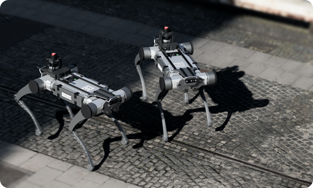 Rainbow Robotics’ quadrupedal robot platform Rainbow Robotics quadruped robot platform RBQ Series